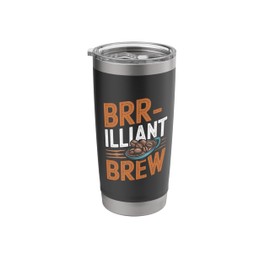 Brrr illiant Brew Funny Iced Brew Cold Coffee Stainless Steel Insulated Tumbler