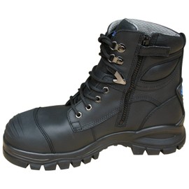 Blundstone Men's Black, XFoot Series, Steel Toe, EH, Side Zip Boot (11.0 MW)