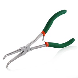 SPEEDWOX Mini Tapered Lead Pliers, Vent Type, Tapered Pliers, Vent Type, Needle Remover Pliers, Long, Mini Bend, Micro Radio Pliers, Radio Pliers, Tool, Bend, Thin, Bent Pliers, Long Type, Long Reach,