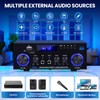 AK-50 Bluetooth5.0 Audio Amplifiers Home Stereo Amp 60WX2 Max.400W Output