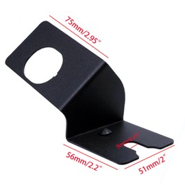 QGQZIQG Microphone Radio Walkie Talkie Holder Bracket Mount for Cobra 75WXST CB Radios for Wrangler JL 2018+