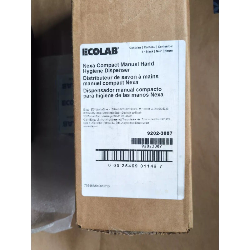 Ecolab ECOLAB 9202-3087 NEXA CLASSIC Compact TOUCH HAND HYGIENE DISPENSER