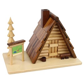 Dregano AFrame Wooden Cabin Smoker Made in Germany