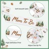 Woodland Baby Shower Decorations Mom to Be Sash Dad to