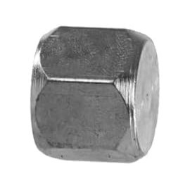 TITAN FITTINGS | 304C-20 | Solid Cap 1-1/4" Female JIC (1-7/8"-12 thread)