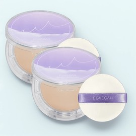 Easy Vegan Rest Powder Pact, Blur Effect 02 (No. 23), 2 pcs. / 이지비건 쉼 파우더 팩트, 블러 이펙트 02(23호), 2개
