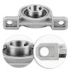 HOOWDAMY 2pcs KP002 15mm Inner Diameter Bore Bracket Pillow Block