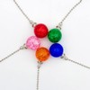 Dotlite 2Pack Glass Ceiling Fan Pull Chain, 12 Inches Decorative