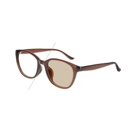 Zofu Wellington Shape Lens Color Changing Sunglasses | Lightweight, UV Protection, UV Protection, Fashionable (53 □ 19-140), Braun