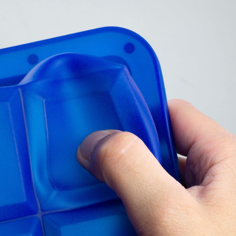 Lurch 240760 Ice Former Arctic Cube 4 cm Blue Ice
