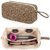 Quilted Hair Tools Travel Bag Compatible with Dyson Airwrap Shark