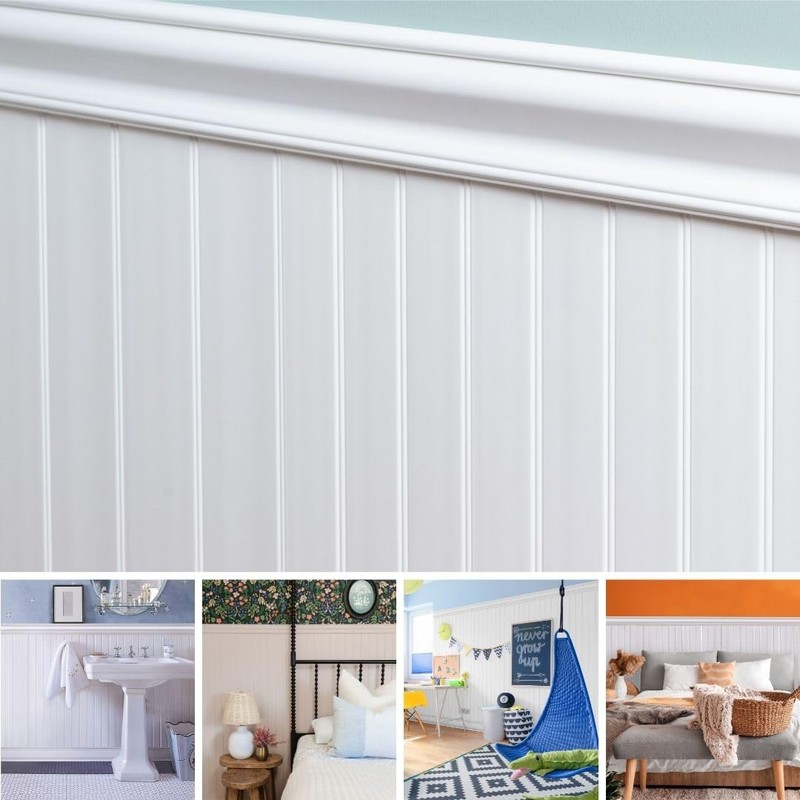 Plastpro Trim Kit Wainscoting Panels | Easy to Install Accent