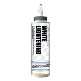 Nanoskin WHITE LIGHTENING Premium Dressing 16 Oz. – Universal Thick Wipe-On Dressing for Car Detailing | Works on Tire, Vinyl, Rubber, Plastic & Trim | Safe for Cars, Trucks, Motorcycles, RVs & More