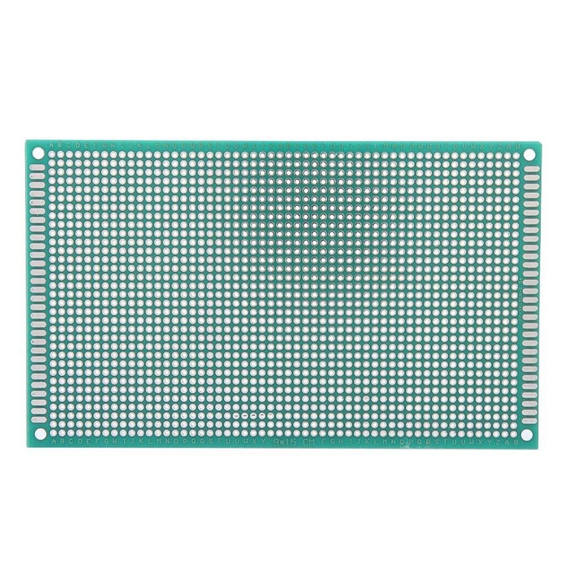 YWBL-WH 10pcs Breadboard 9 × 15 cm PCB Double Sided