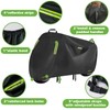 KALINCO Motorcycle Cover, 600D Waterproof Outdoor Motorcycle Cover, All Weather