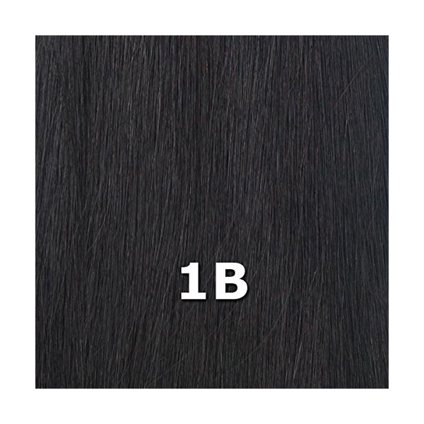 Janet Collection Super Flow Deep Part Lace Wig - MONICA 28" (1B - Off Black)