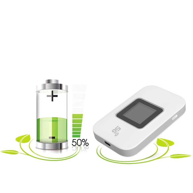 4G LTE Portable WiFi Wireless Router USB Powered LCD Display