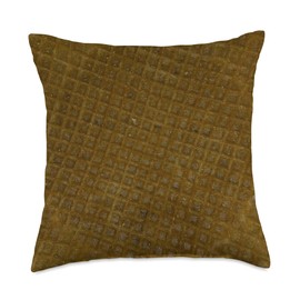 Dutch Treats and Sweets Treacle Waffle Stroopwafel Throw Pillow, 18x18, Multicolor