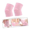 Baluue 2 Pairs Moisturizing Gel Heel Socks Elbow Support Sleeves