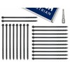 CE Black Sleeper and Decking Screws, Railway Sleeper Fixingswith Free