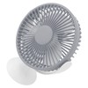 Mini Desk Fan with Hook USB Rechargeable 3 Speeds Wind