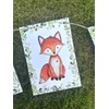 Woodland Baby Shower - Banner para decoración