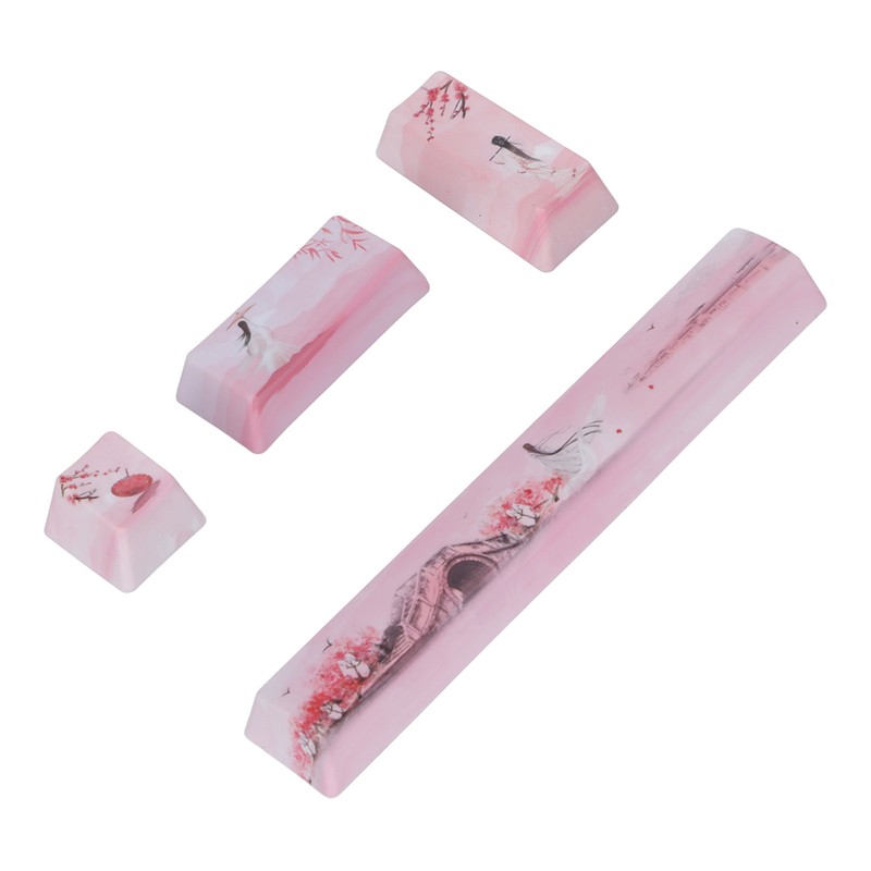 4Pcs Keycaps Space ESC Enter Numpad Enter High Durability Wear