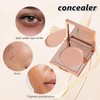 Under Eye Colour Corrector Concealer, Full Coverage, Waterproof, Long-Lasting, Hydrating