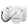 Digital Camera HD 16MP White Color Multi Axes Stabilization Smart
