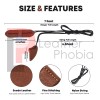 Leather Phobia Traditional Leather Bow Stringer Brown Archery Bowstring Recurve