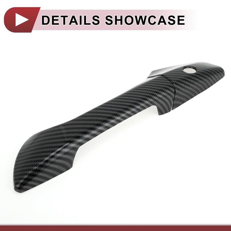 HEROFFIX 1Set Car Door Handle Cover for Honda Accord 2008-2012