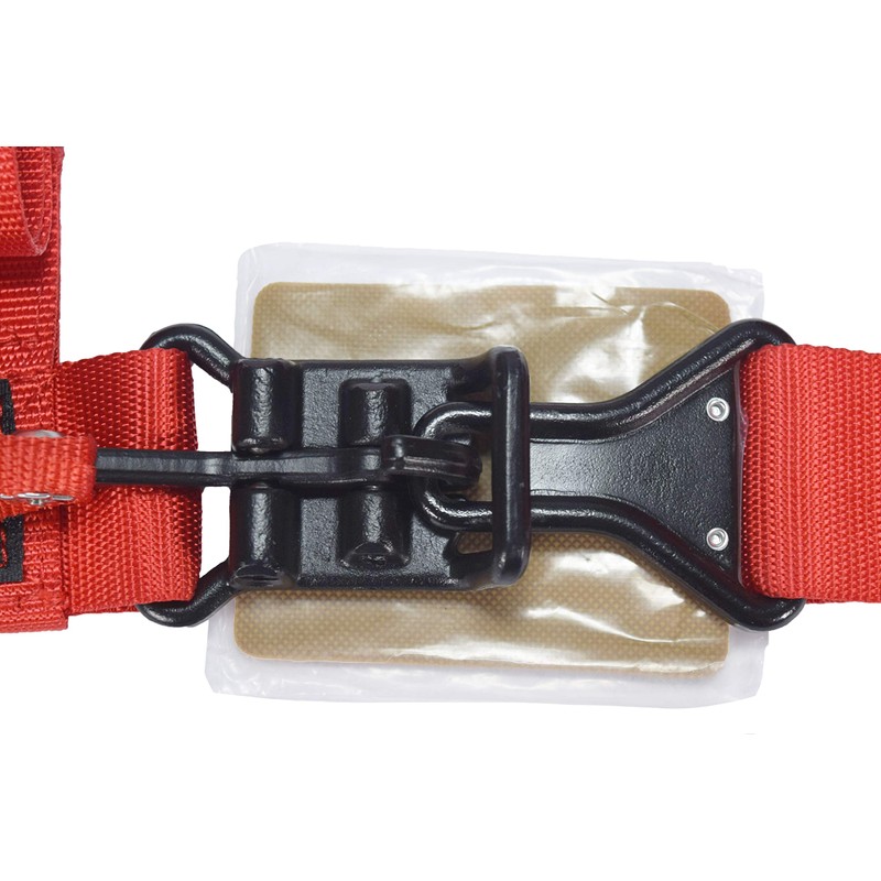 PROGUARD Red 4-Point Harness with 2" Nylon Straps - Universal