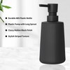 zuxzmj Black Hand Soap Dispenser with No Rust Pump for