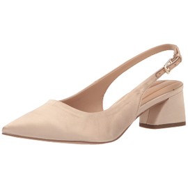 Franco Sarto Women's Racer Slingback Pump, Champagne, 9 Wide