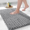 Yimobra Bath Mat, 43 x 61 cm, Luxury Chenille Shaggy