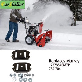 780-704 Replacement Parts Snow Blower Skid Shoes for Murray 1727854BMYP (2/Pack)