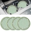 Amooca Car Cup Coaster 4 Pack Universal Non-Slip Cup Holders