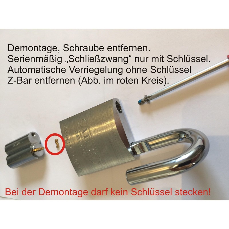 ABUS Brass Padlock 83/45 Iron Rock Anniversary Lock with 10