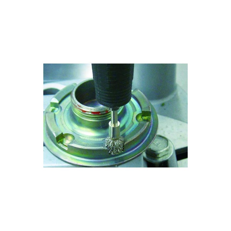 TRUSCO Umbrella Brush, Brass, Wire Diameter 0.1 x Outer Diameter