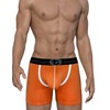 Wildmant Modal Big Boy Pouch 5" Inseam Boxer Brief Orange
