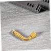 ULTECHNOVO 2PCS Angled Brass Tire Valve Extension Adapter for Quick