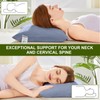 Organic Buckwheat Pillow for Sleeping with Dual-Layer Pillowcase and Extra