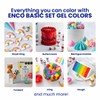 ENCO 9 Basic Food Coloring Gel Set 1.41 oz each