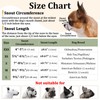 Mayerzon Short Snout Dog Muzzle, Small Muzzle for Chihuahua Shih