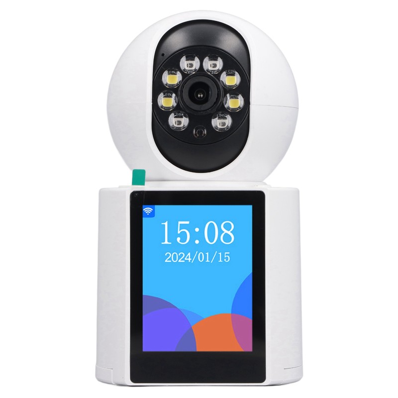 Two Way Video Camera 3MP HD Rotatable Night Vision Indoor