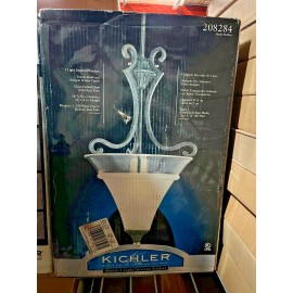 Kichler Model 34034 1 Light Inverted Pendant Tuscan Gold/Antique Pewter M102 L19