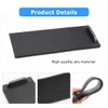 KOLOME Car Centre Console Drinks Cover Sliding Blind for Golf