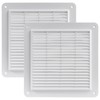 Vent Systems 10" x 10" Inch White - Pack of