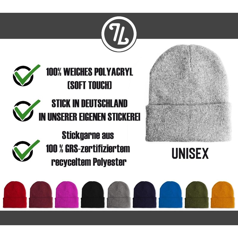 tshirtladen Hat – Scaffolding – Beanie One Size – Winter