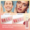 Liquid Blushes, Lightweight Breathable Feel Liquid Blush for Cheeks Natural-Looking